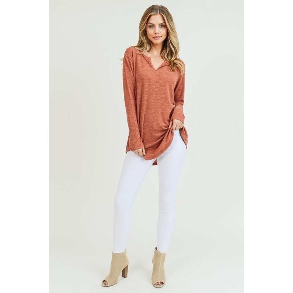 🌀🔥COPPER LONG SLEEVE FASHION TOP🔥 - Picture 5 of 6